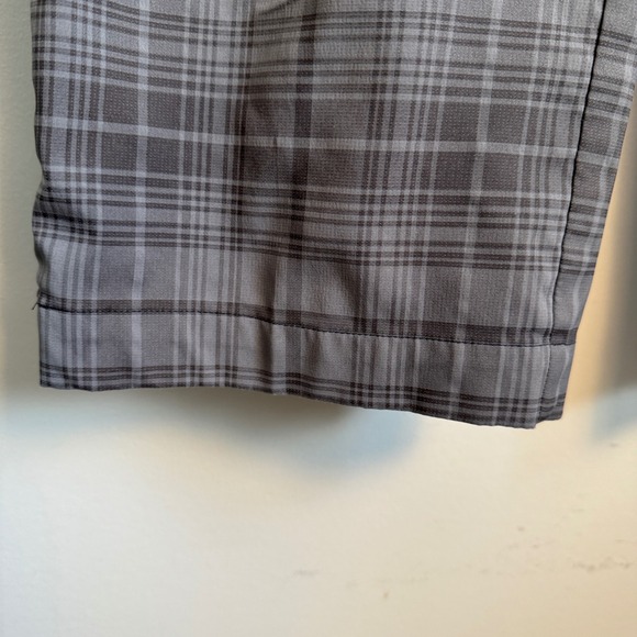 Nike Golf Tour Performance Dri-Fit Plaid Pants Gray Mens 34x32 Preppy Outdoors - Picture 2 of 15